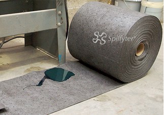 Cuộn giấy thấm dầu và hóa chất/thấm đa năng Spilfyter (Spilfyter PetroChemical Absorbent Pad/Maintenance Sorbent Roll)