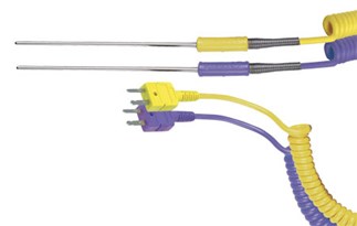 General Purpose Thermocouple Probes With Miniature Plug Connector - TSS-HH Series