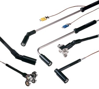 Handheld Design Infrared Thermocouples with Roller, Swivel, and Right-Angle Styles-OS-88000 and OS-98000 Series